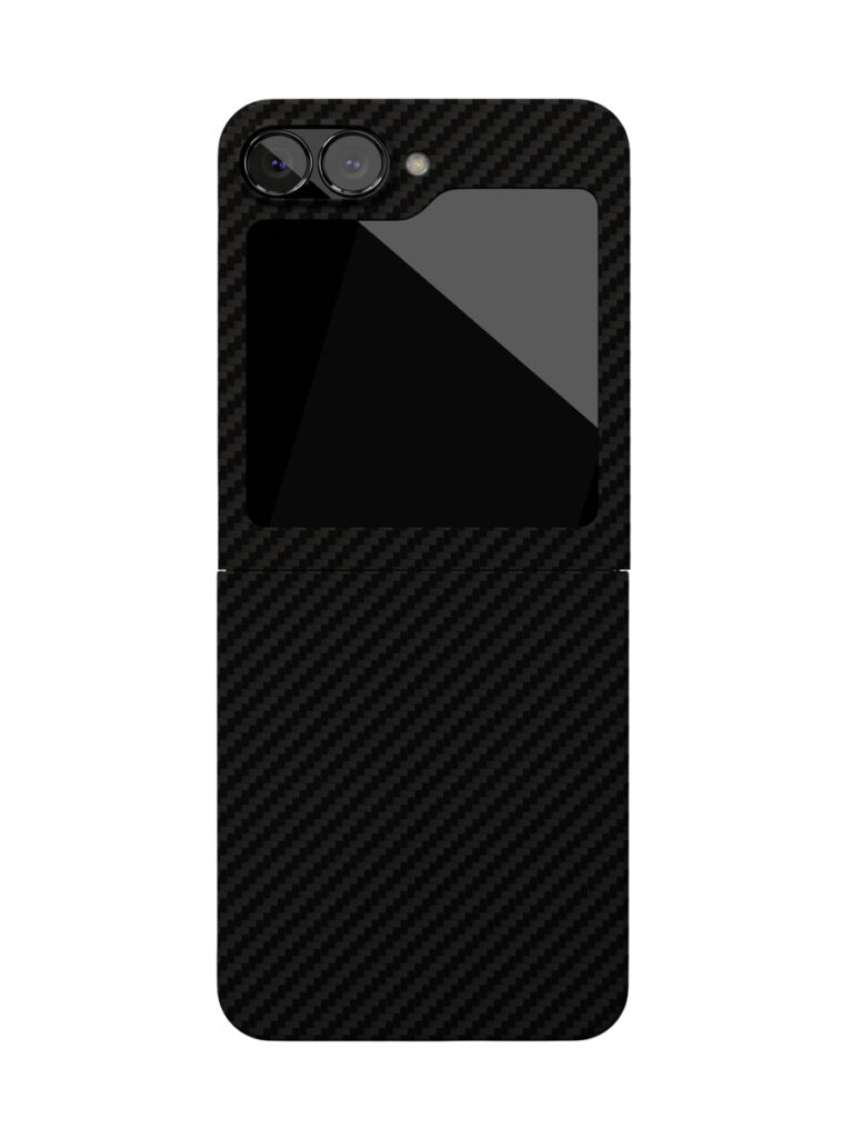 Case VLP Kevlar Case with MagSafe for Samsung Z Flip 6/7 FE, black