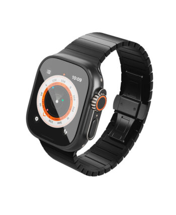 Ремешок VLP Titanium Band для Apple Watch 42/44/45/49, черный