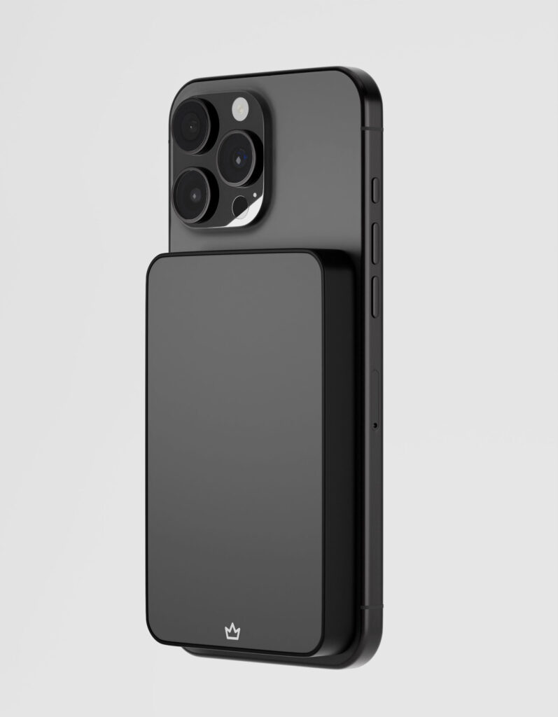 Powerbank VLP Diamond Energy MagSafe, qi2, 10000 mah, usb-c, black titanium