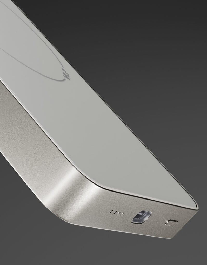 Powerbank VLP Diamond Energy MagSafe, qi2, 10000 mah, usb-c, natural titanium
