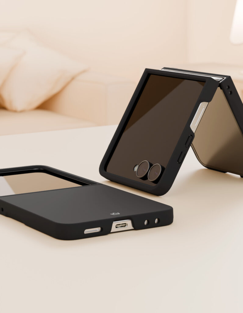 Case VLP Flex Case with MagSafe for Samsung Z Flip 7, black