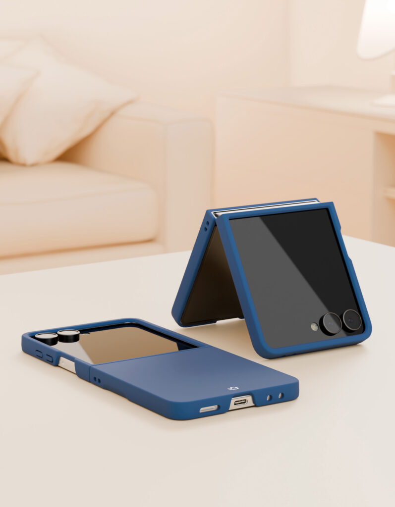 Case VLP Flex Case with MagSafe for Samsung Z Flip 7, dark blue