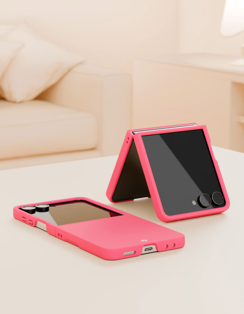 Case VLP Flex Case with MagSafe for Samsung Z Flip 7, coral