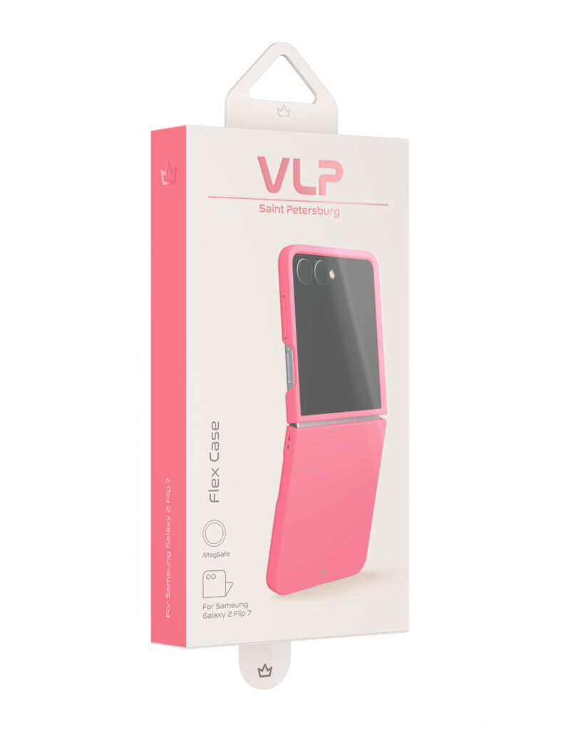 Case VLP Flex Case with MagSafe for Samsung Z Flip 7, coral