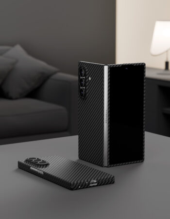 Чехол защитный VLP Kevlar Case с MagSafe для Samsung Z Fold 7, черный