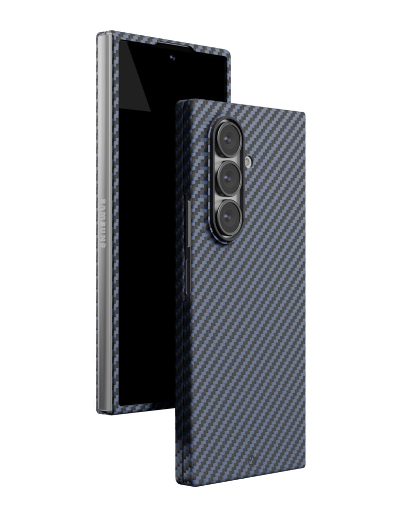 Case VLP Kevlar Case with MagSafe for Samsung Z Fold 7, dark blue