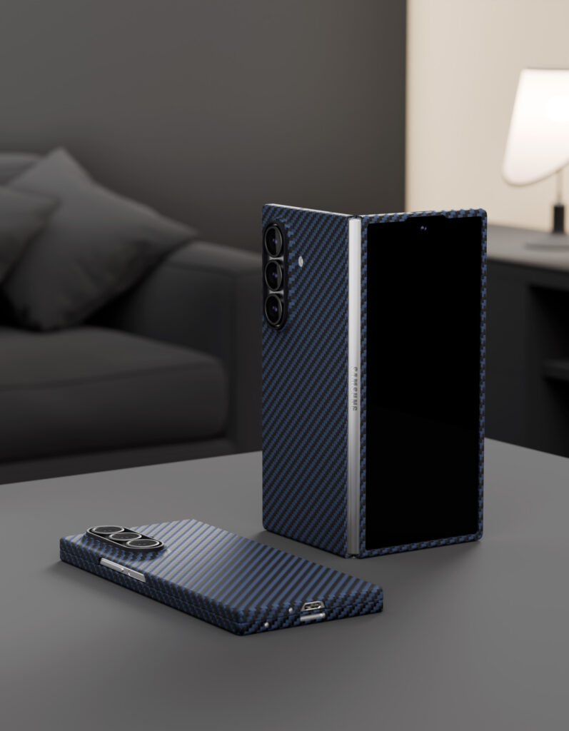 Case VLP Kevlar Case with MagSafe for Samsung Z Fold 7, dark blue