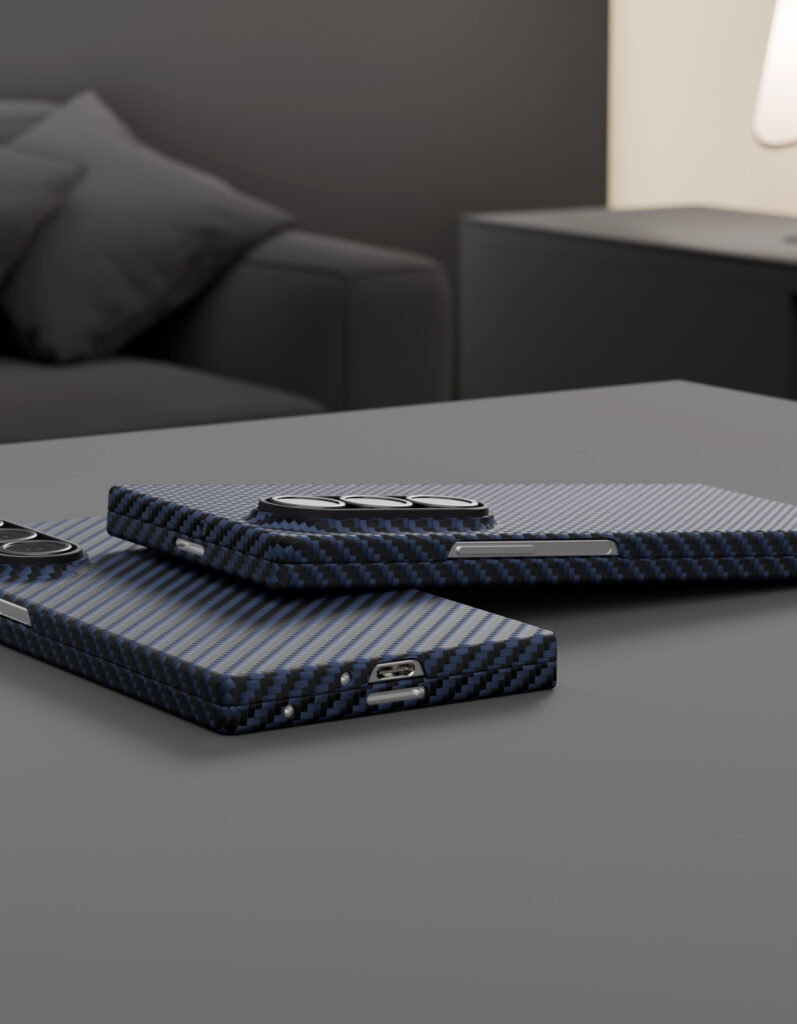 Case VLP Kevlar Case with MagSafe for Samsung Z Fold 7, dark blue