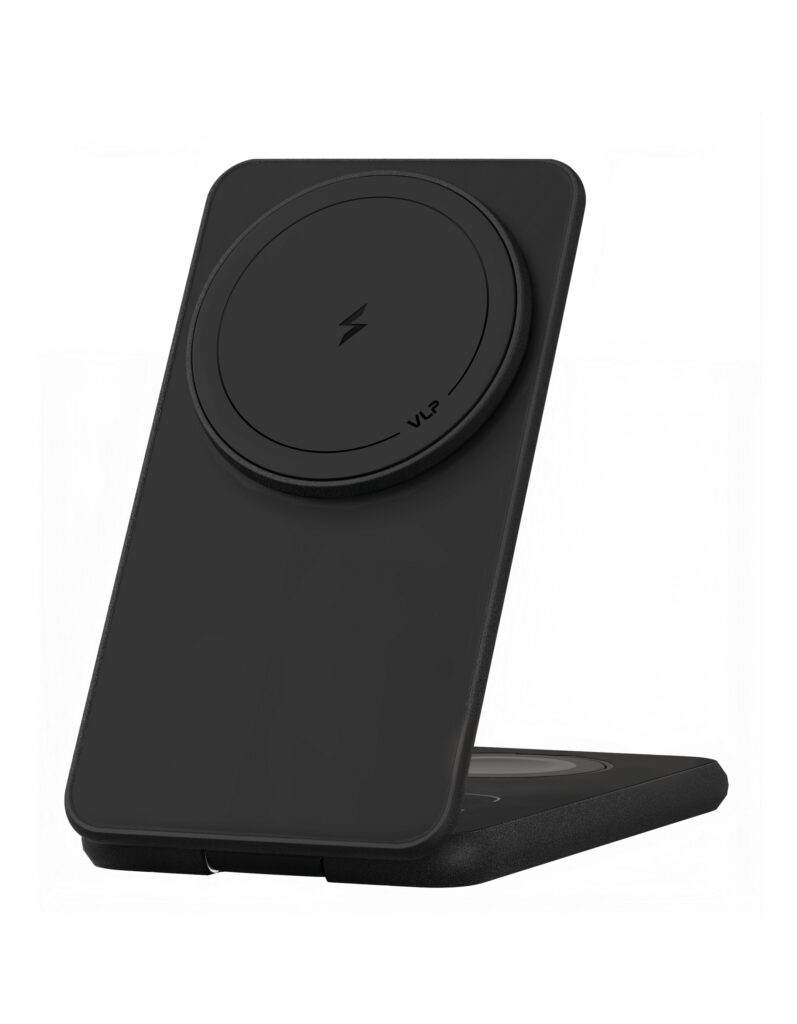 Wireless charger VLP Alum Power Pro for Samsung, black