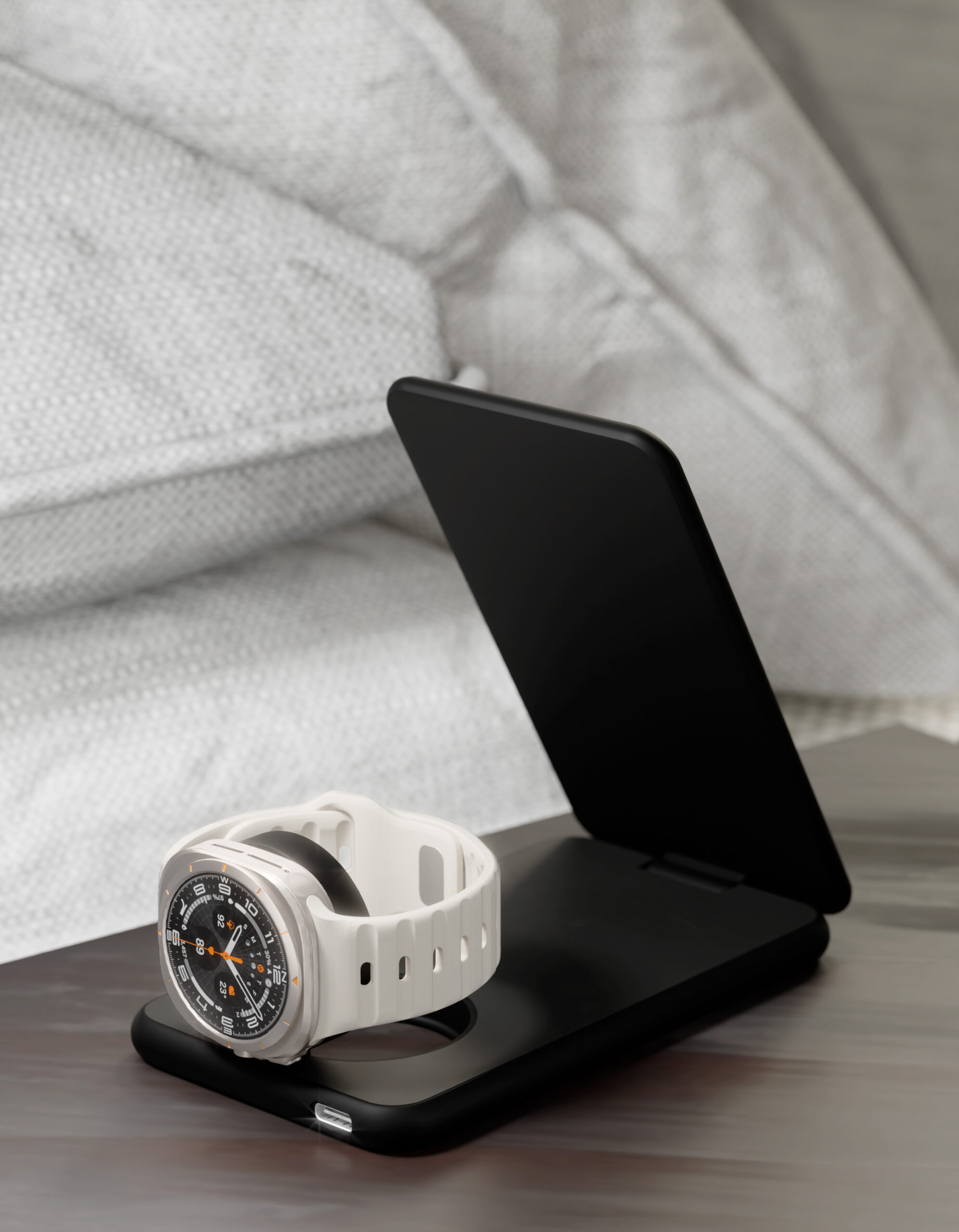 Беспроводное зарядное устройство VLP Alum Power Pro для Samsung, черный