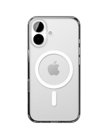 Чехол защитный VLP Diamond Case с MagSafe для iPhone 17, прозрачный