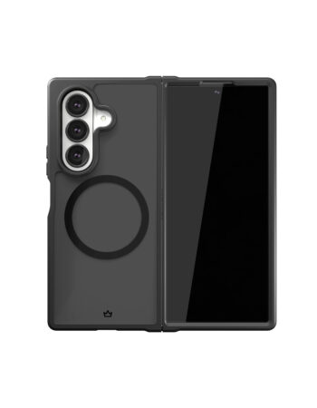 Чехол защитный VLP Moon Case с MagSafe для Samsung Z Fold 7, черный