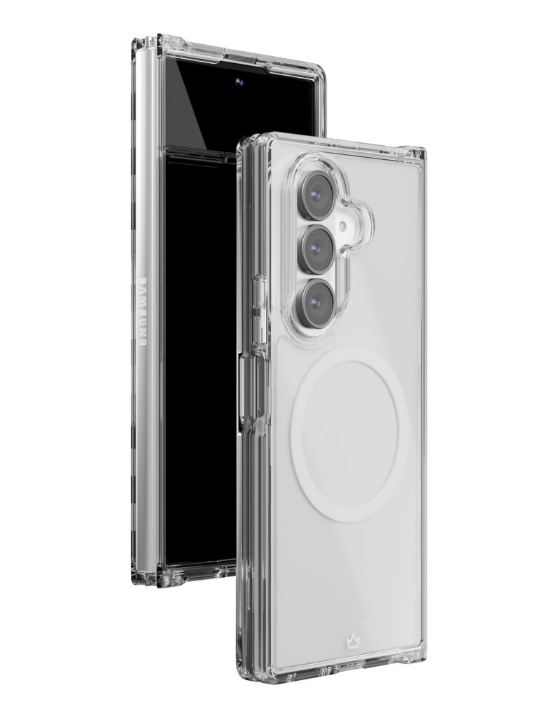 Case VLP Crystal Case with MagSafe for Samsung Z Fold 7, transparent