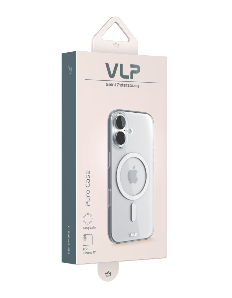 Puro Case VLP with MagSafe for iPhone 17, transparent