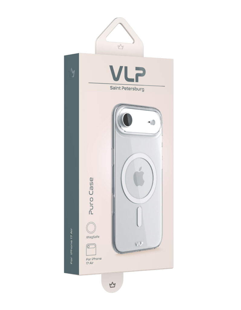 Case VLP Puro Case with MagSafe for iPhone Air, transparent