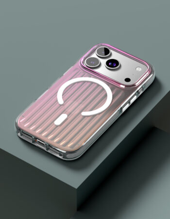 Чехол защитный VLP Pulse Case с MagSafe для iPhone 17 Pro, перламутровый