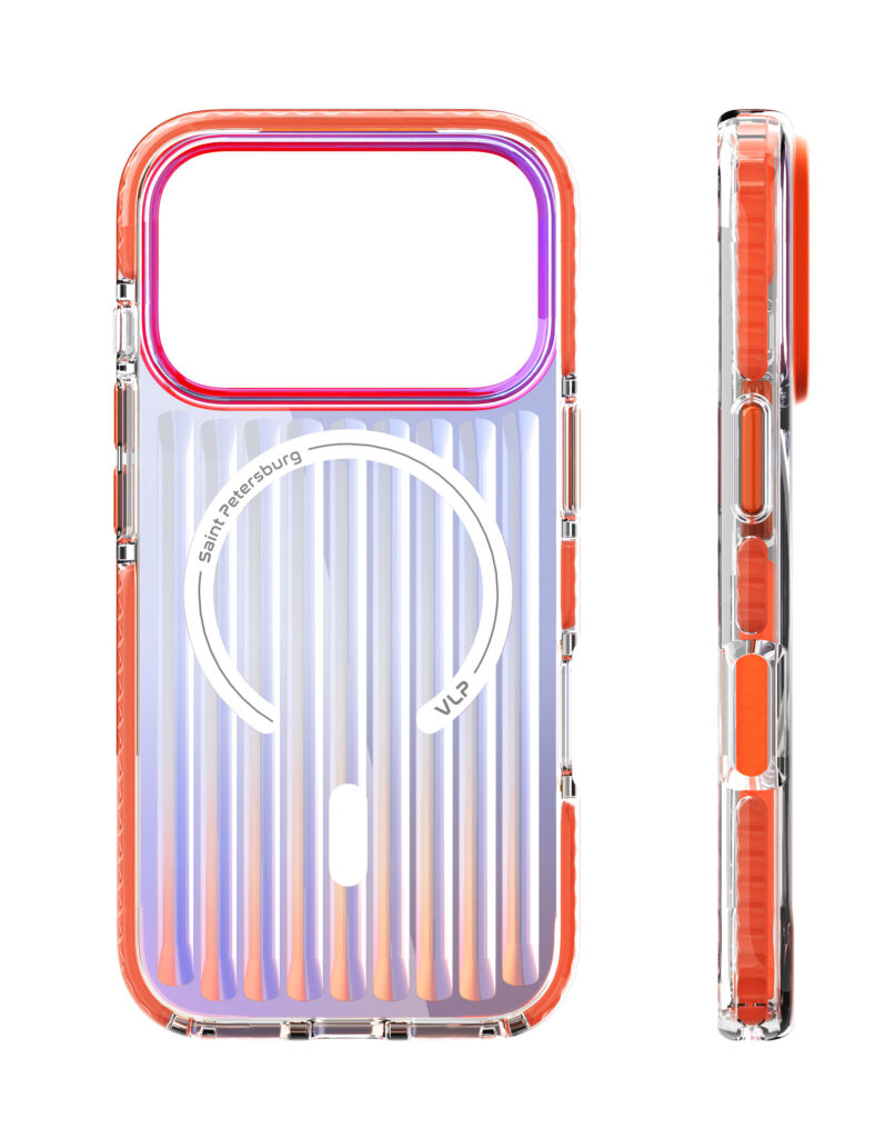 Case VLP Pulse Case with MagSafe for iPhone 17 Pro, orange