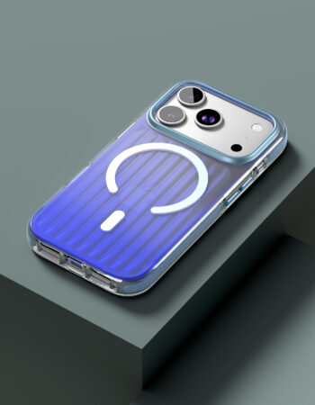 Чехол защитный VLP Pulse Case с MagSafe для iPhone 17 Pro, синий