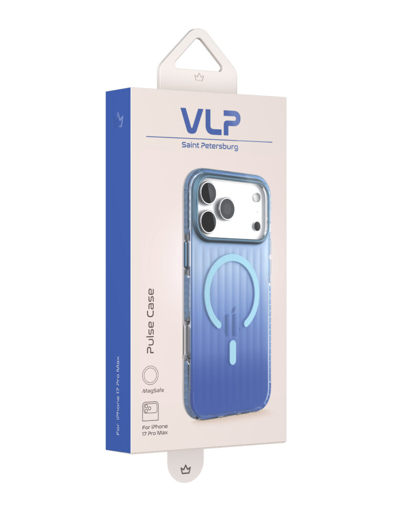 Case VLP Pulse Case with MagSafe for iPhone 17 ProMax, blue
