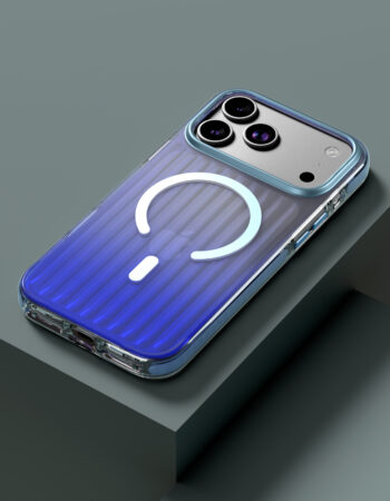 Чехол защитный VLP Pulse Case с MagSafe для iPhone 17 ProMax, синий