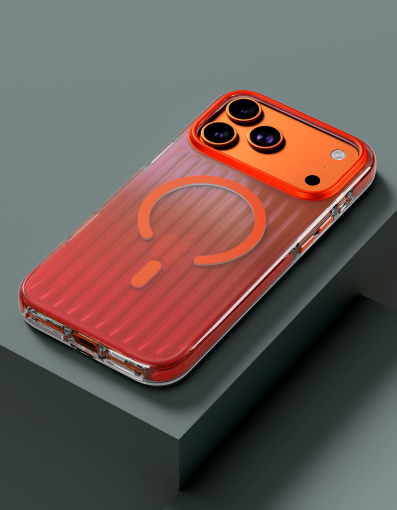 Case VLP Pulse Case with MagSafe for iPhone 17 ProMax, orange