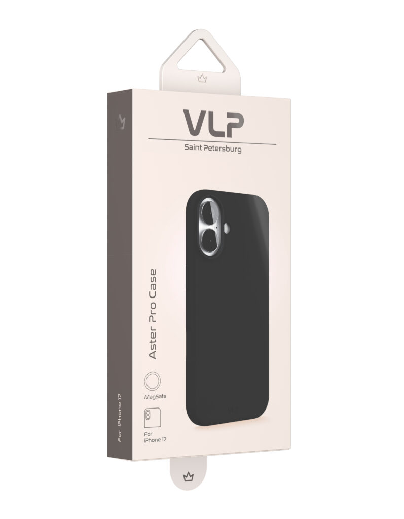Case VLP Aster Pro Case with MagSafe for iPhone 17, black