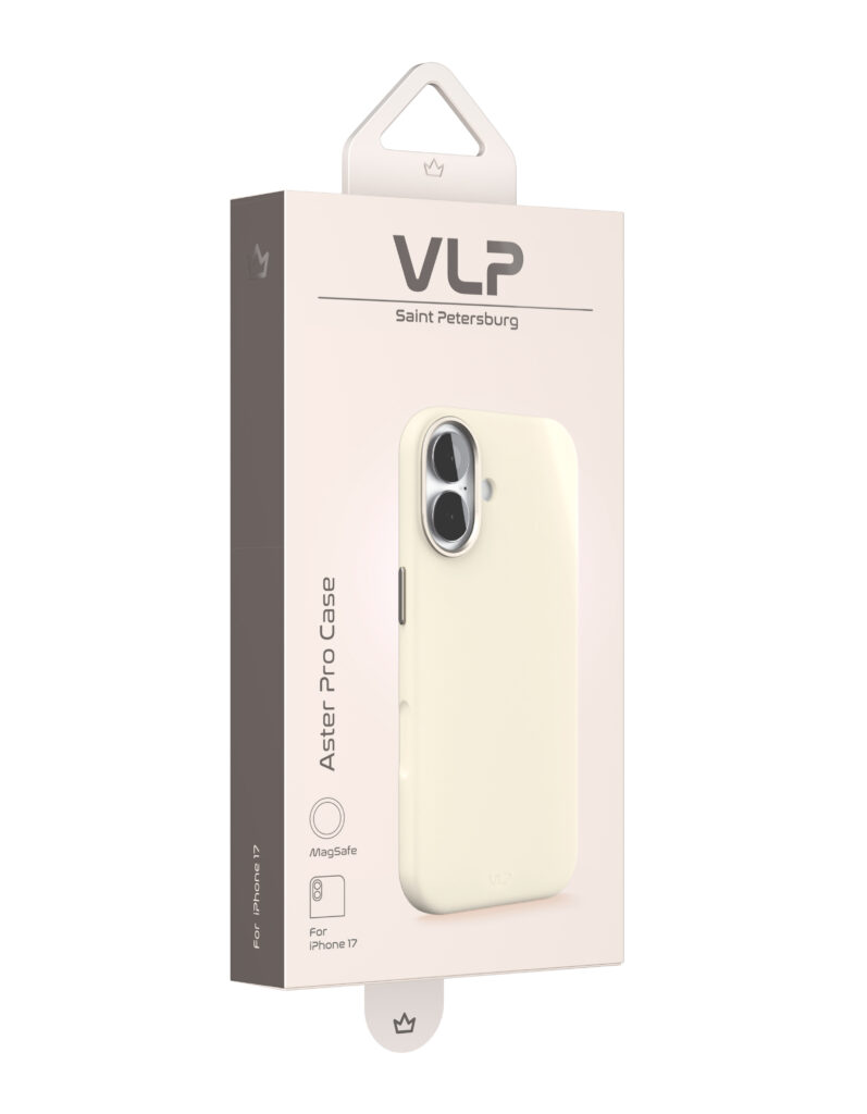 Aster Pro Case VLP with MagSafe for iPhone 17, white