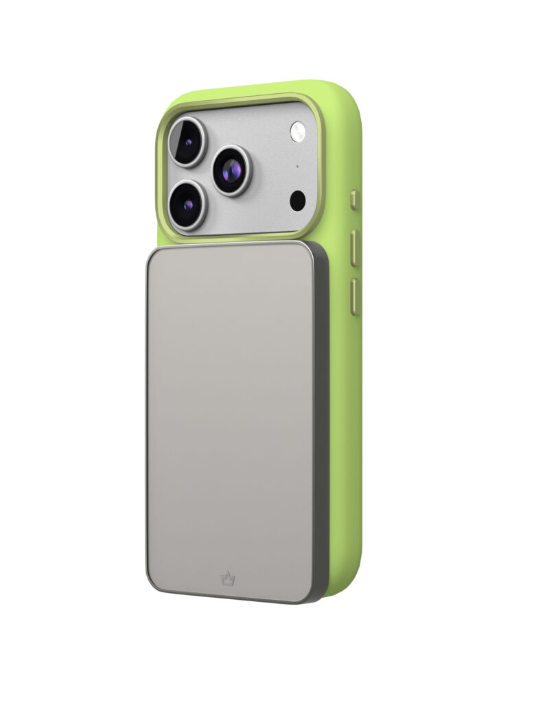 Case VLP Aster Pro Case with MagSafe for iPhone 17 Pro, lime