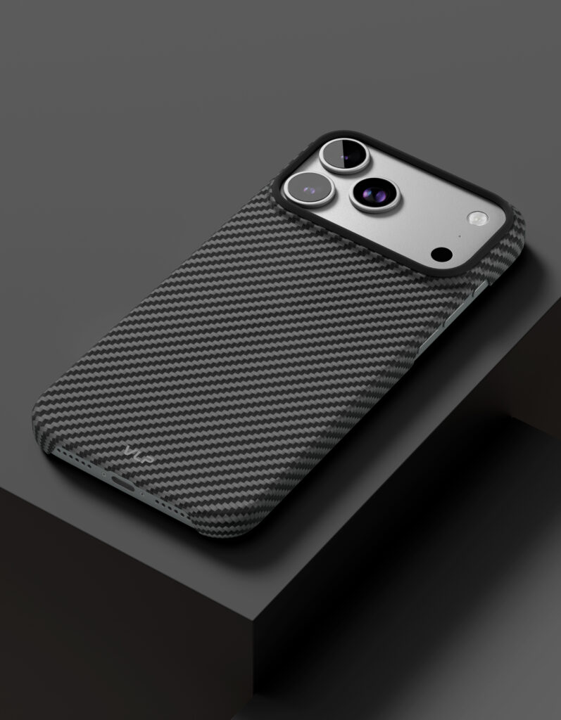 Case VLP Kevlar Case with MagSafe for iPhone 17 ProMax, black