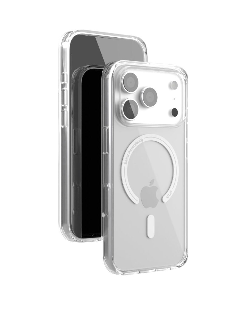Case VLP Diamond Case with MagSafe for iPhone 17 Pro, transparent