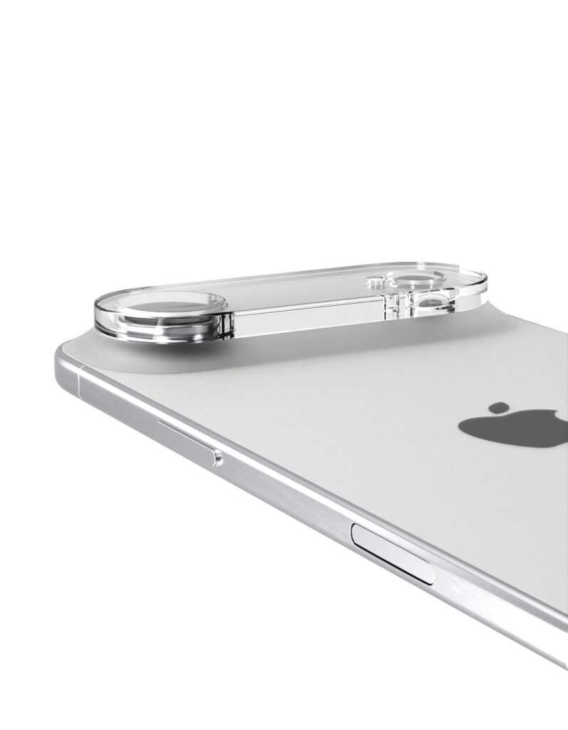 Protective glass VLP for camera for iPhone Air, no black frame