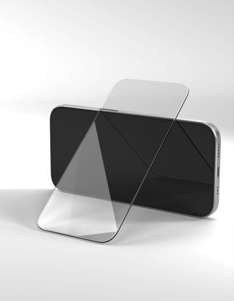 2.5D Ice Glass VLP for iPhone 17/17Pro/16Pro, frameless