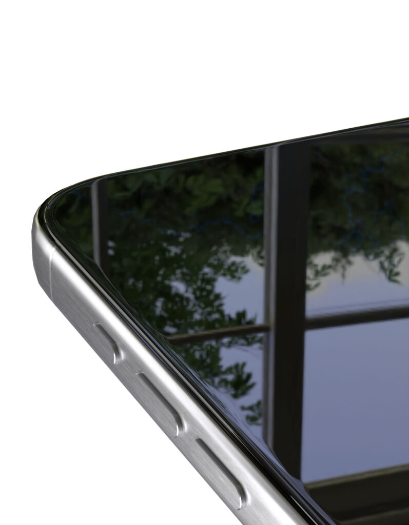 Protective glass 2.5D VLP Ice Glass for iPhone 17 ProMax, no black frame