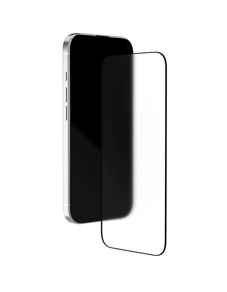 2.5D M-Glass VLP for iPhone 17/17 Pro/16 Pro with black frame