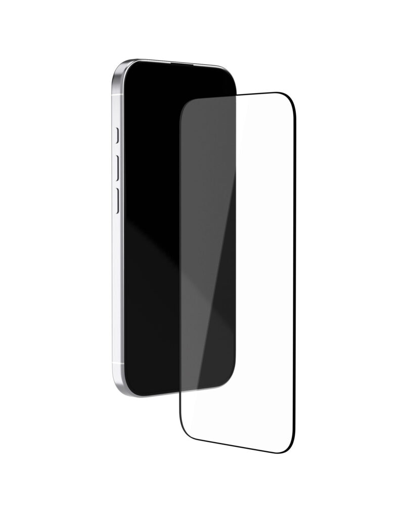 2.5D Premium Shield glass VLP for iPhone 17/17 Pro/16 Pro with black frame