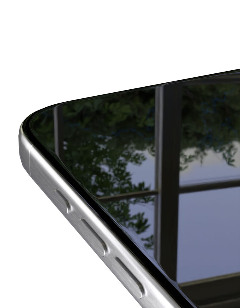 Protective glass 2.5D VLP Premium Shield for iPhone 17 ProMax/16 ProMax, with black frame