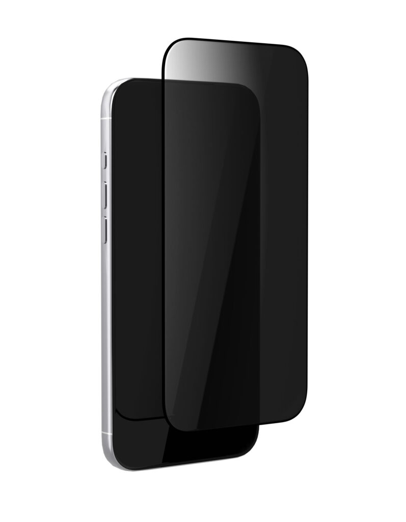 Protective glass 2.5D VLP Privacy Glass for iPhone 17 ProMax with black frame