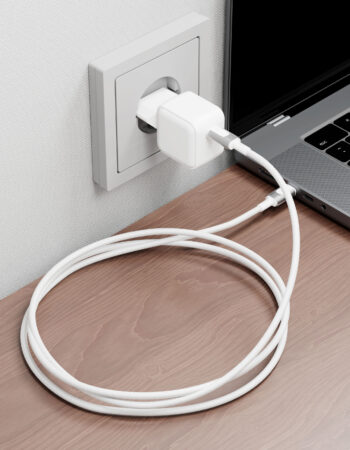 Дата-кабель VLP Force Line 100W USB-C + USB-C, 2.0m, белый