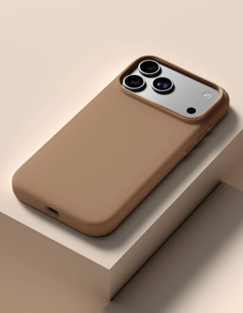 Чехол защитный VLP Aster Pro Case с MagSafe для iPhone 17 ProMax, мокка