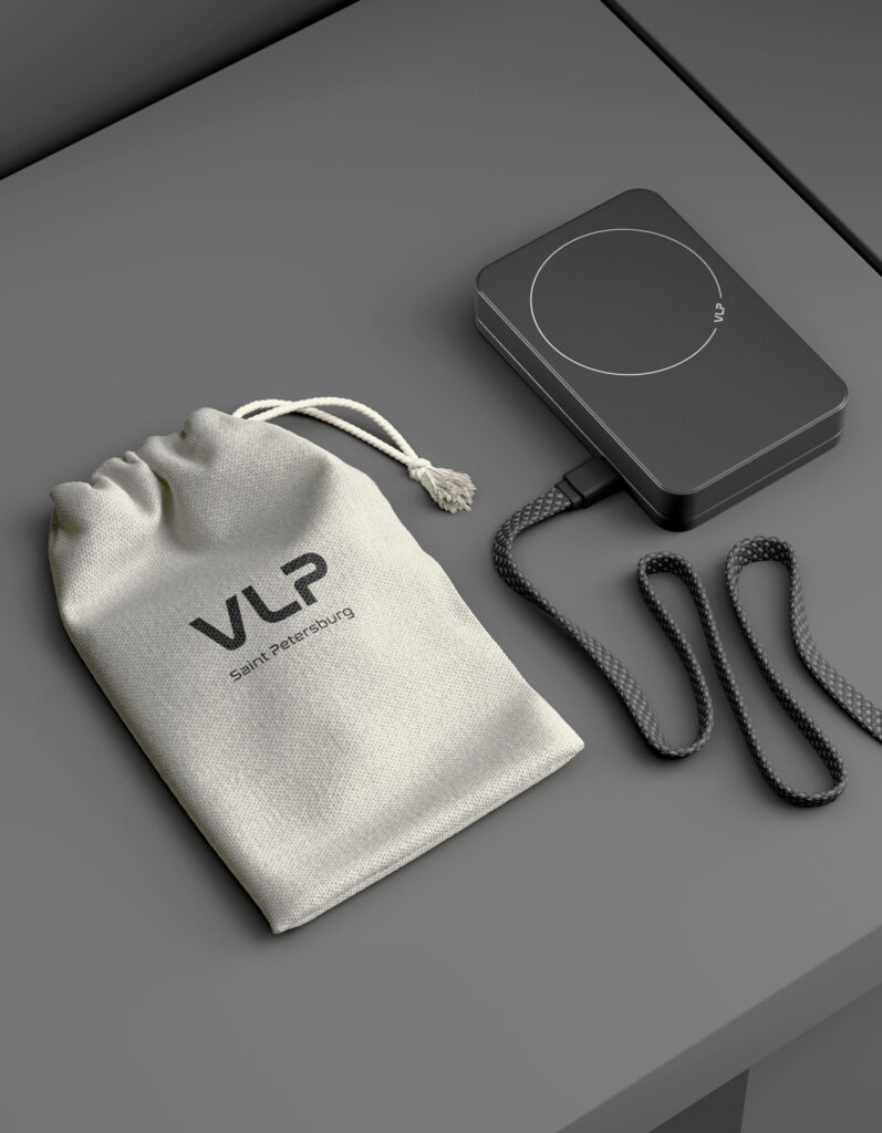 Powerbank VLP Diamond Energy Pro MagSafe, qi2, 10000 mah, 3a, usb-c, black