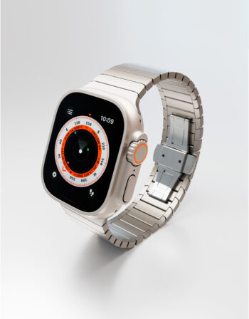 Ремешок VLP Titanium Band для Apple Watch 42/44/45/49, серый