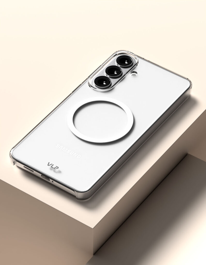 Case VLP Puro Case with MagSafe for Samsung Galaxy S26, transparent