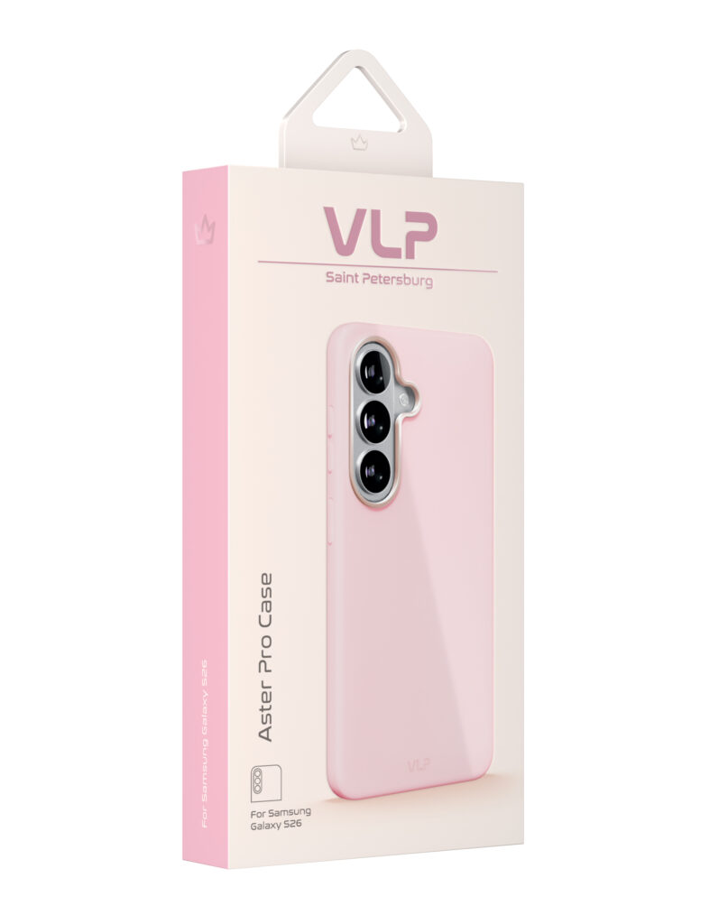 Case VLP Aster Pro Case with MagSafe for Samsung Galaxy S26, pink