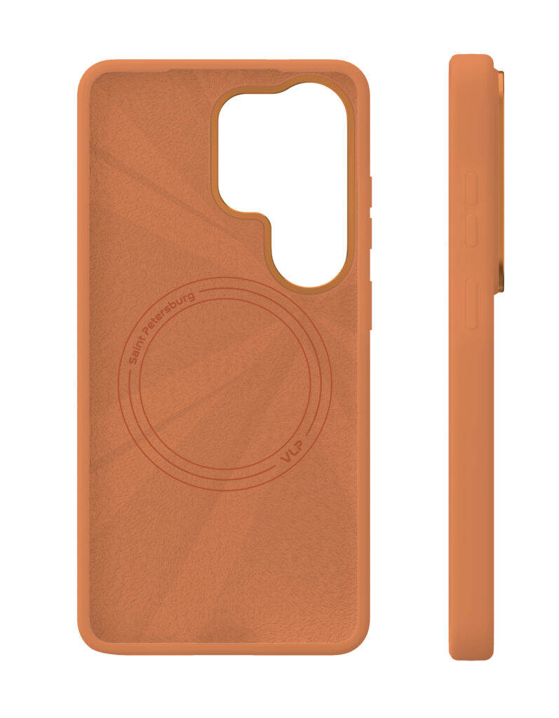 Case VLP Aster Pro Case with MagSafe for Samsung Galaxy S26 Ultra, orange