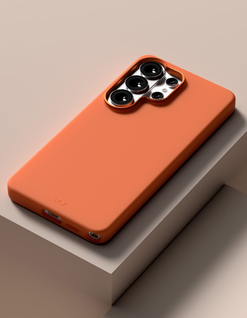 Case VLP Aster Pro Case with MagSafe for Samsung Galaxy S26 Ultra, orange