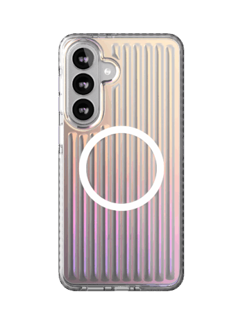 Чехол защитный VLP Pulse Case с MagSafe для Samsung Galaxy S26 Plus, перламутровый