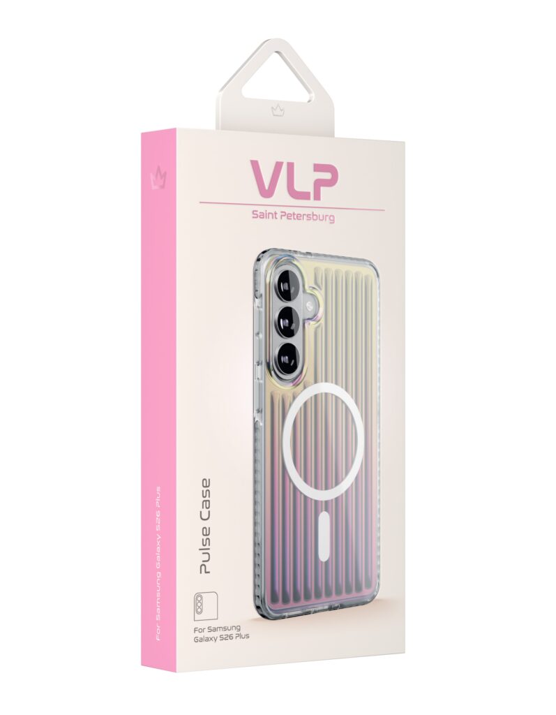 Case VLP Pulse Case with MagSafe for Samsung Galaxy S26 Plus, pearlescent