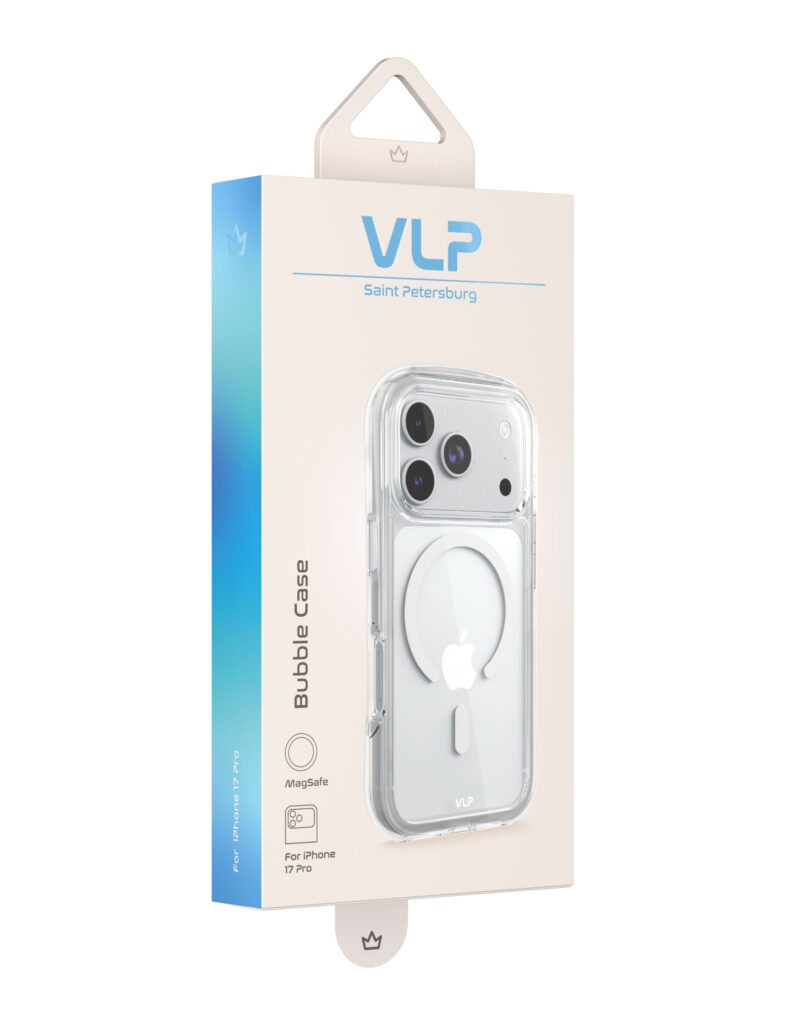 Case VLP Bubble Case with MagSafe for iPhone 17 Pro, white