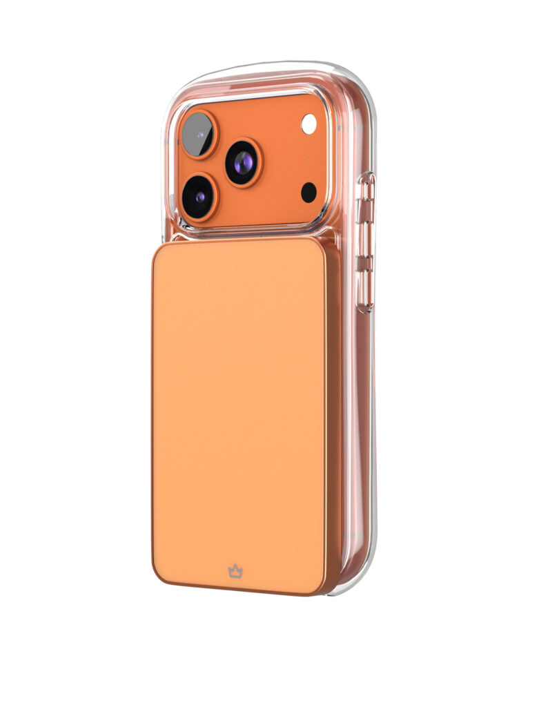 Case VLP Bubble Case with MagSafe for iPhone 17 Pro, orange