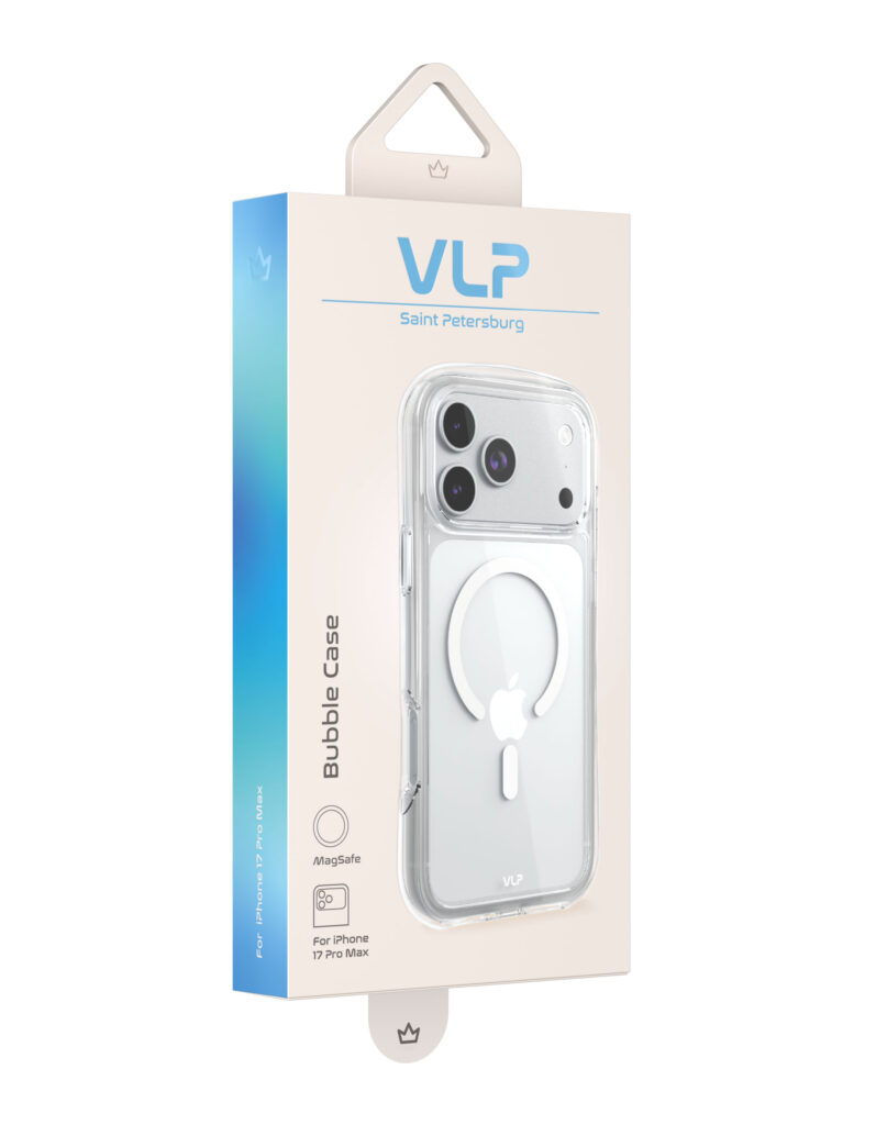 Case VLP Bubble Case with MagSafe for iPhone 17 ProMax, white
